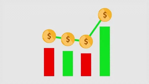 Dollar Financial Growth Stock Footage 345611315