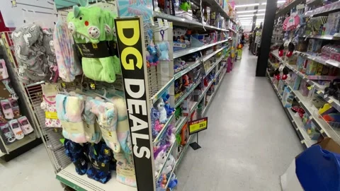 Dollar General - Interior Stock Footage 166009488