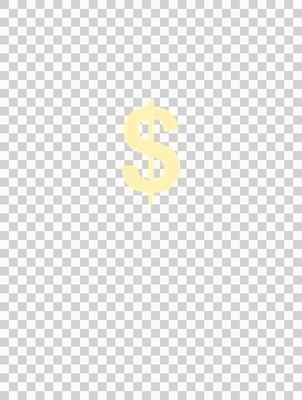 $ Dollar gloe yello Stock Illustration