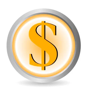 Dollar icon Stock Illustration