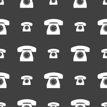 Dollar icon sign. Seamless pattern on a gray background. Vector Illustrazione stock