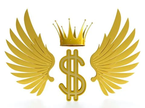 Dollar king Stock Illustration