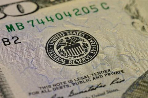 Dollar macro Stock Photos