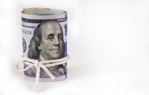 Dollar, model on dollar banknote. Stock Photos