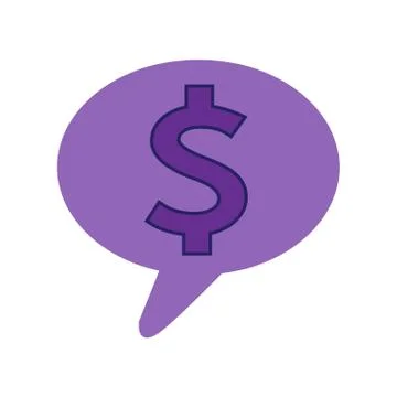 Dollar money icon Stock Illustration