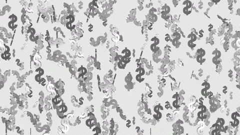 Dollar money stock LOOP TILE Swirl with ... | Stock Video | Pond5