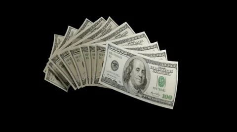 Dollar moneys Stock Footage 38488863