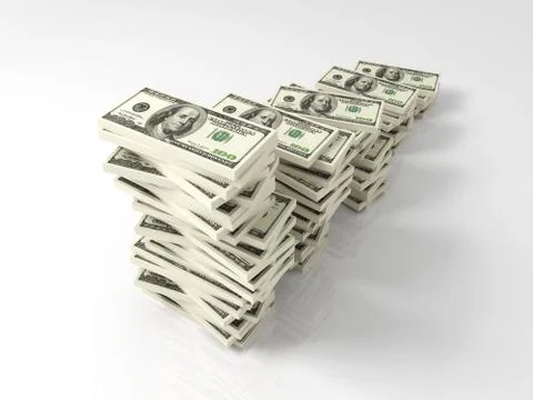 Dollar notes イラスト素材