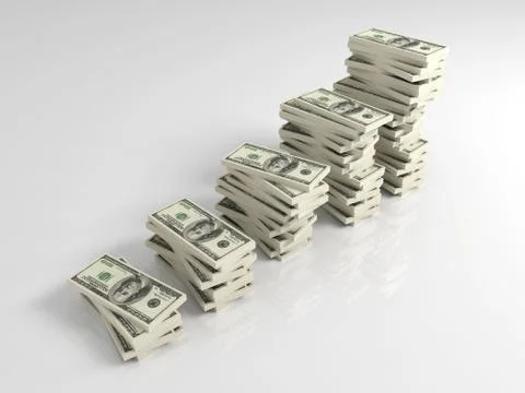 Dollar notes イラスト素材