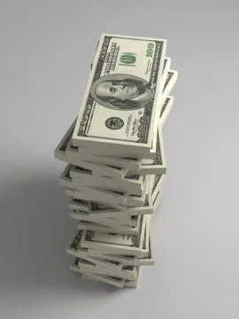 Dollar notes Stock Illustration