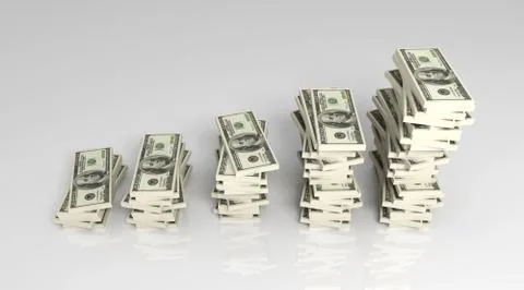 Dollar notes Stock Illustration