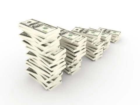 Dollar notes Stock Illustration