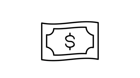 Dollar paper Stock-Footage 342776165