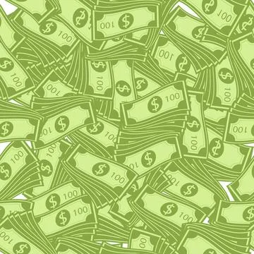 Dollar pattern 100 dollar bills pattern, seamless background Copyright: xZ... Stock Photos