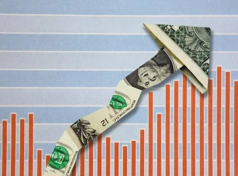 Dollar up Stock Photos