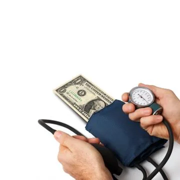Dollar presure Stock Photos