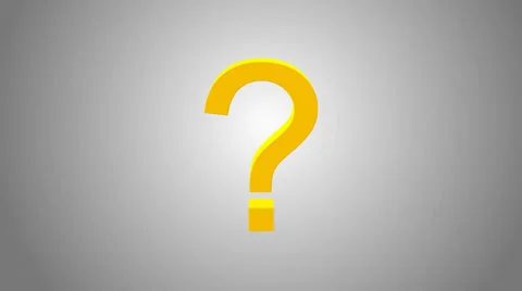 Dollar sign and question Stock Footage 29321660