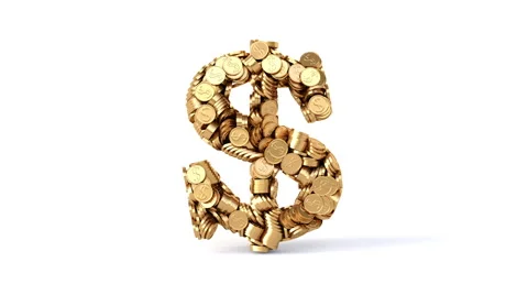 Dollar sign Stock Footage 48141907