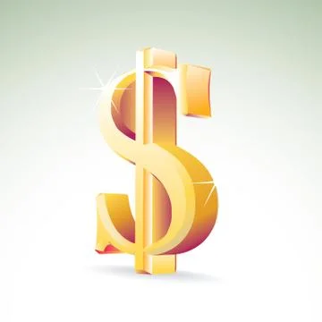 Dollar sign Stock Illustration
