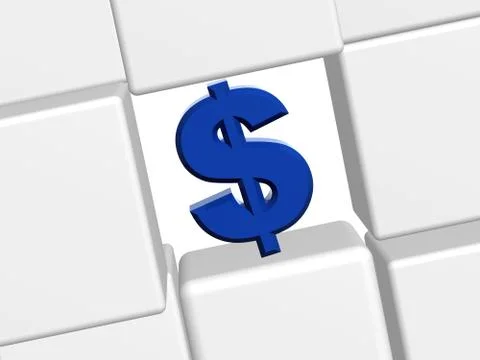Dollar sign Stock Illustration