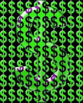 Dollar Sign Stock Illustration