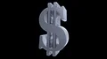Dollar sign symbol rotate loop business finance tax gangster bling financial 4k 4k or 4k+ Resolution