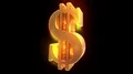 Dollar sign symbol rotate loop business finance tax gangster bling financial 4k 4k or 4k+ Resolution