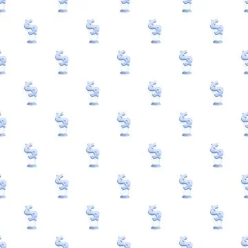 Dollar sign trophy pattern symbolizing financial success Stock Illustration