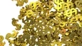 Dollar signs symbols fill screen transition money bank business finance tax 4k 4k or 4k+ Resolution
