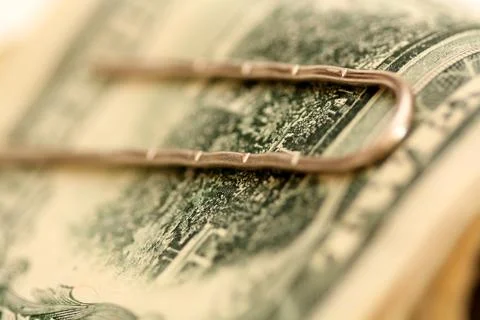 Dollar - Spange Stock Photos
