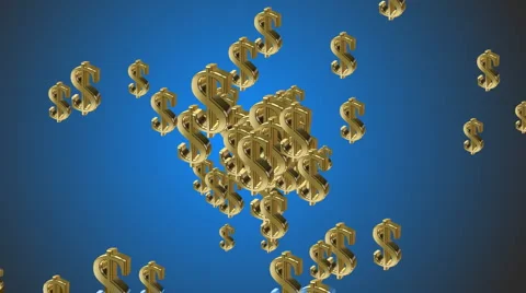 Dollar spread Stock Footage 1000486