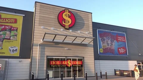Dollar store Stock Footage 283837975