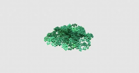 Dollar Symbol Animation. Stock Footage 154015447