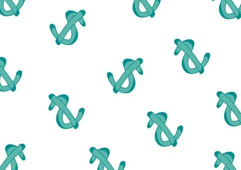 Dollar symbol background Stock Illustration