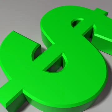 Dollar symbol Stock Illustration