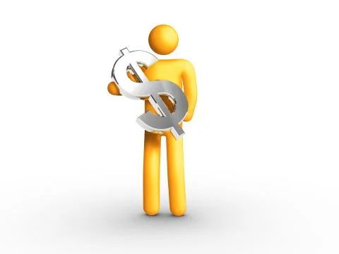 Dollar symbol Stock Illustration