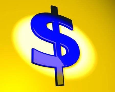 Dollar symbol Stock Illustration