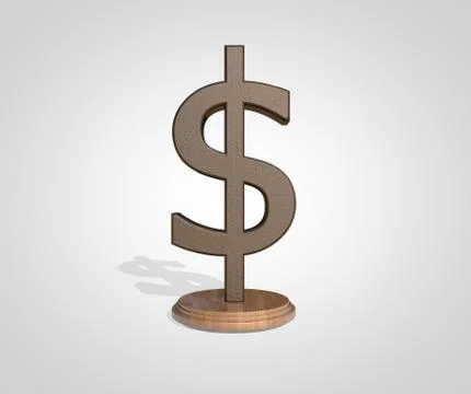 Dollar symbol Stock Illustration
