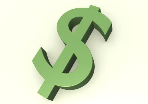 Dollar symbol Stock Illustration