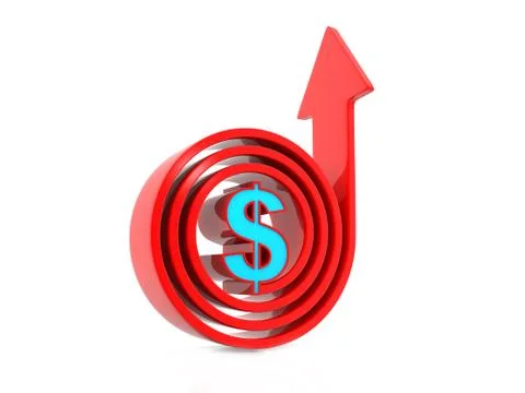 Dollar symbol Stock Illustration