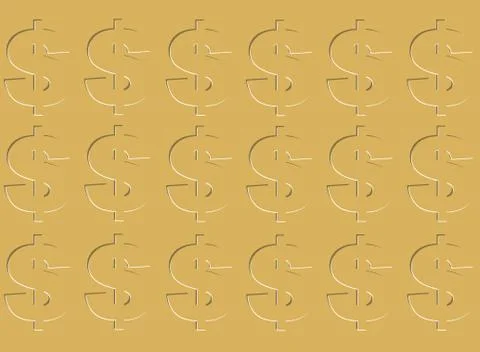 Dollar Symbol Stock Illustration