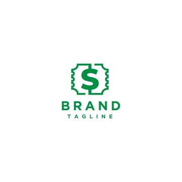 Dollar Symbol Inside Ticket Icon Stock Illustration