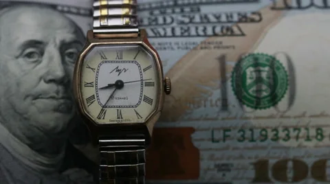 Dollar Time Stock Footage 32933091