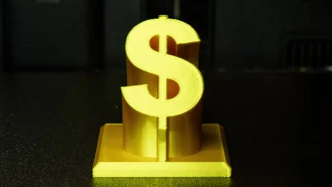 Dollar Timelapse Stock Footage 345528124