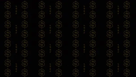 Dollar transition 01 Stock Footage 147342662