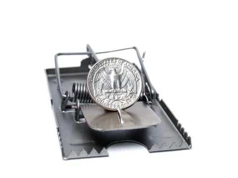 Dollar trap Stock Photos