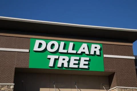 Dollar Tree Store Sign Stock Photos