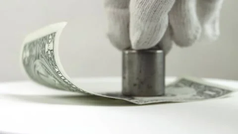 Dollar USA under pressure concept Stock Footage 307769514
