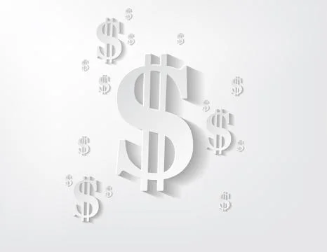 Dollar wallpaper Stock Illustration
