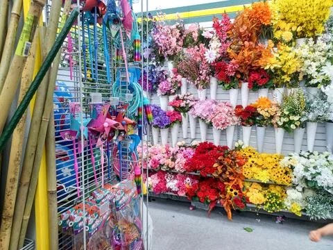 Dollarama store view inside Stock Photos